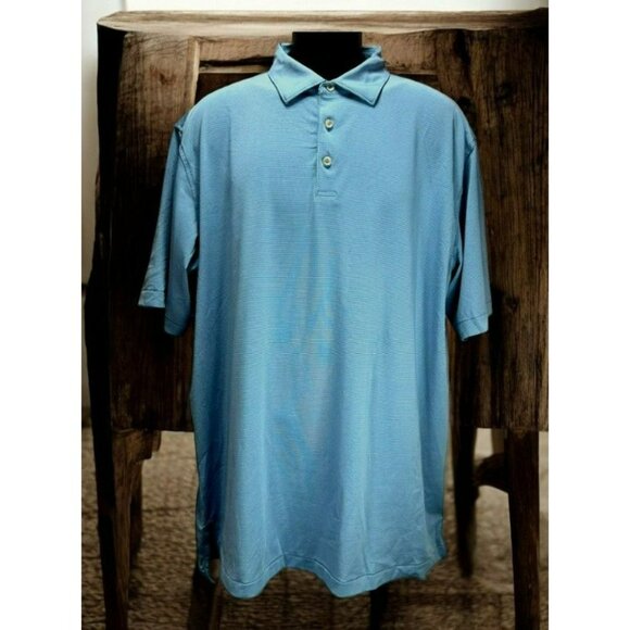 Peter Millar Men's Blue Summer Comfort Polo XL - Picture 1 of 6